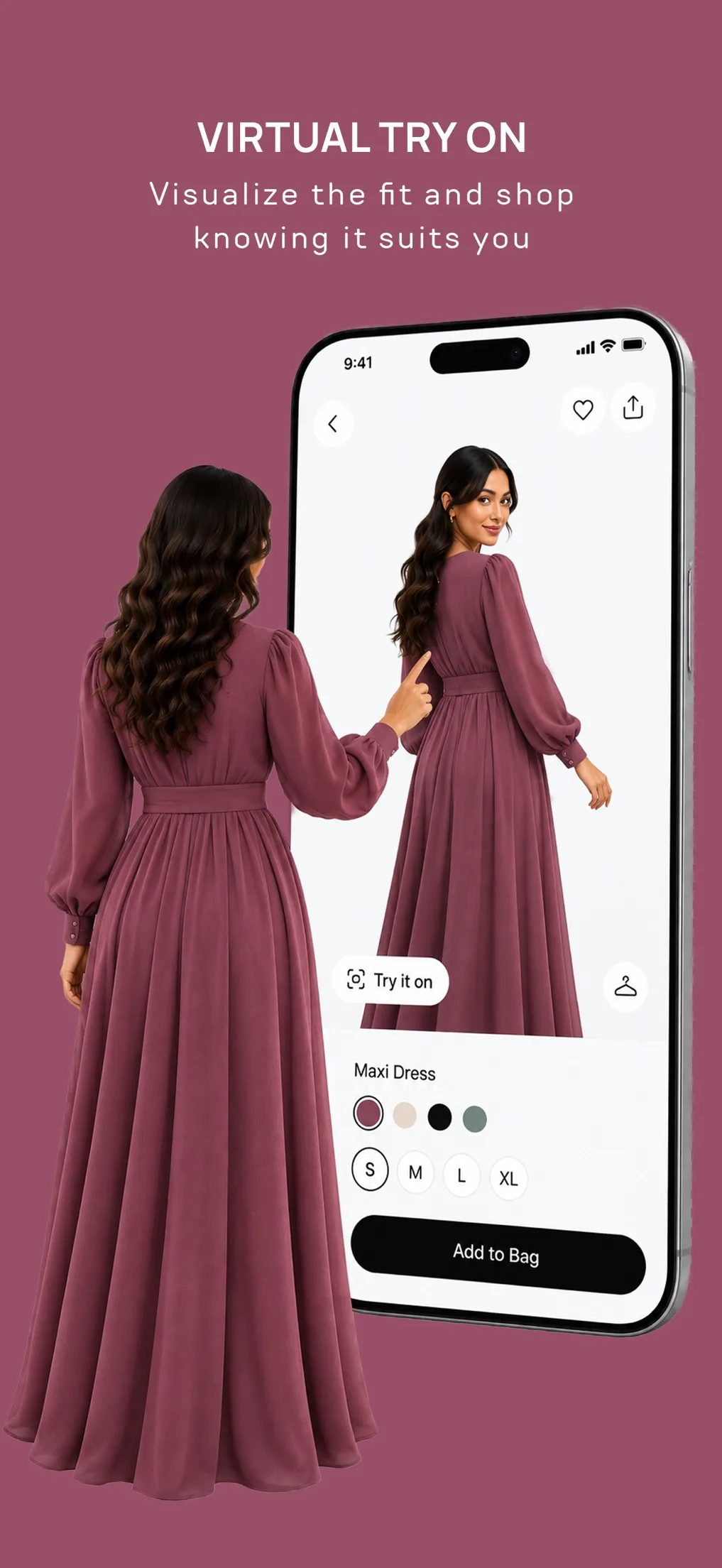 AIVI Virtual Try-On product page