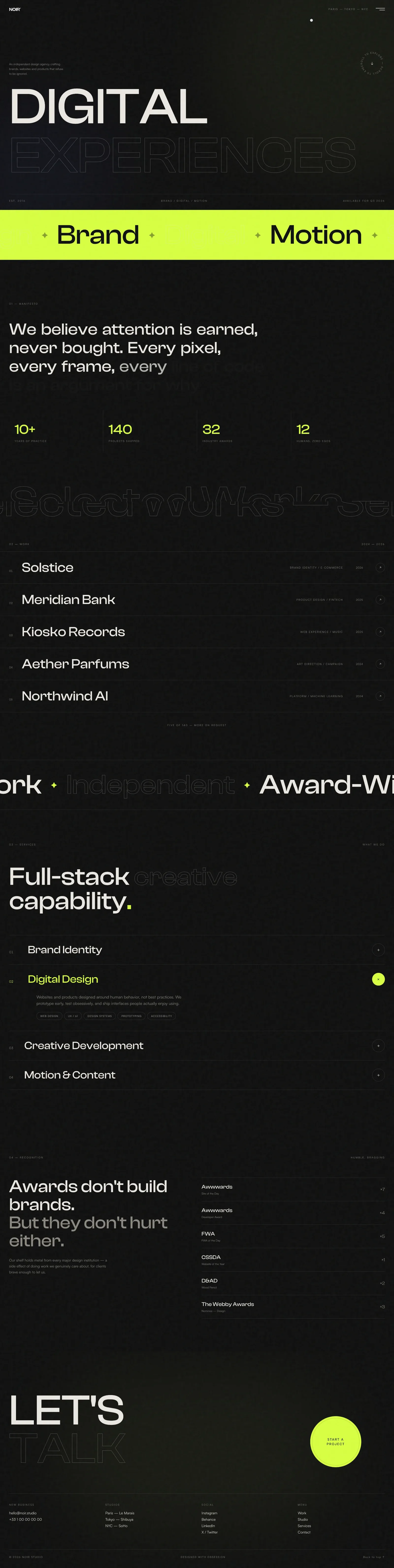 Agency site
