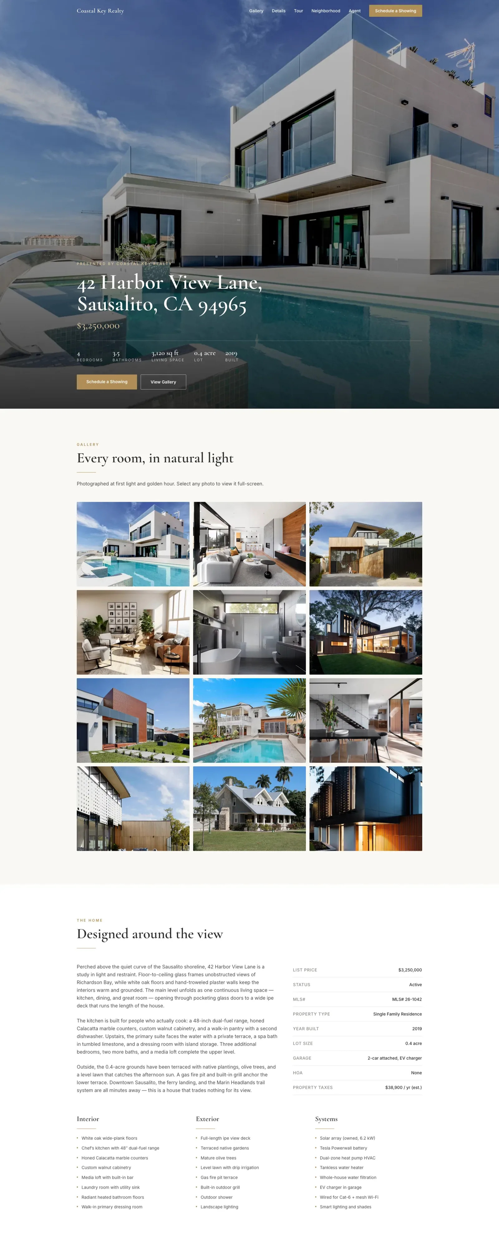 Real estate site