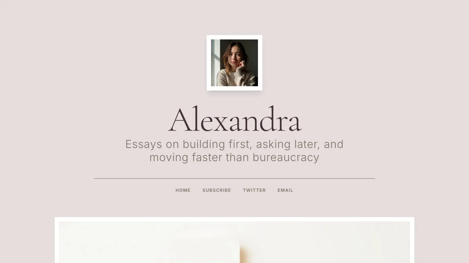 Blog site