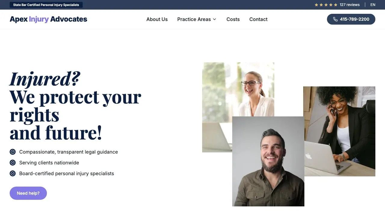 Law firm site